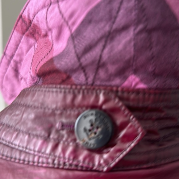 Burberry Brit Burgundy Mid-length trench coat * US 4 * - Picture 5 of 13